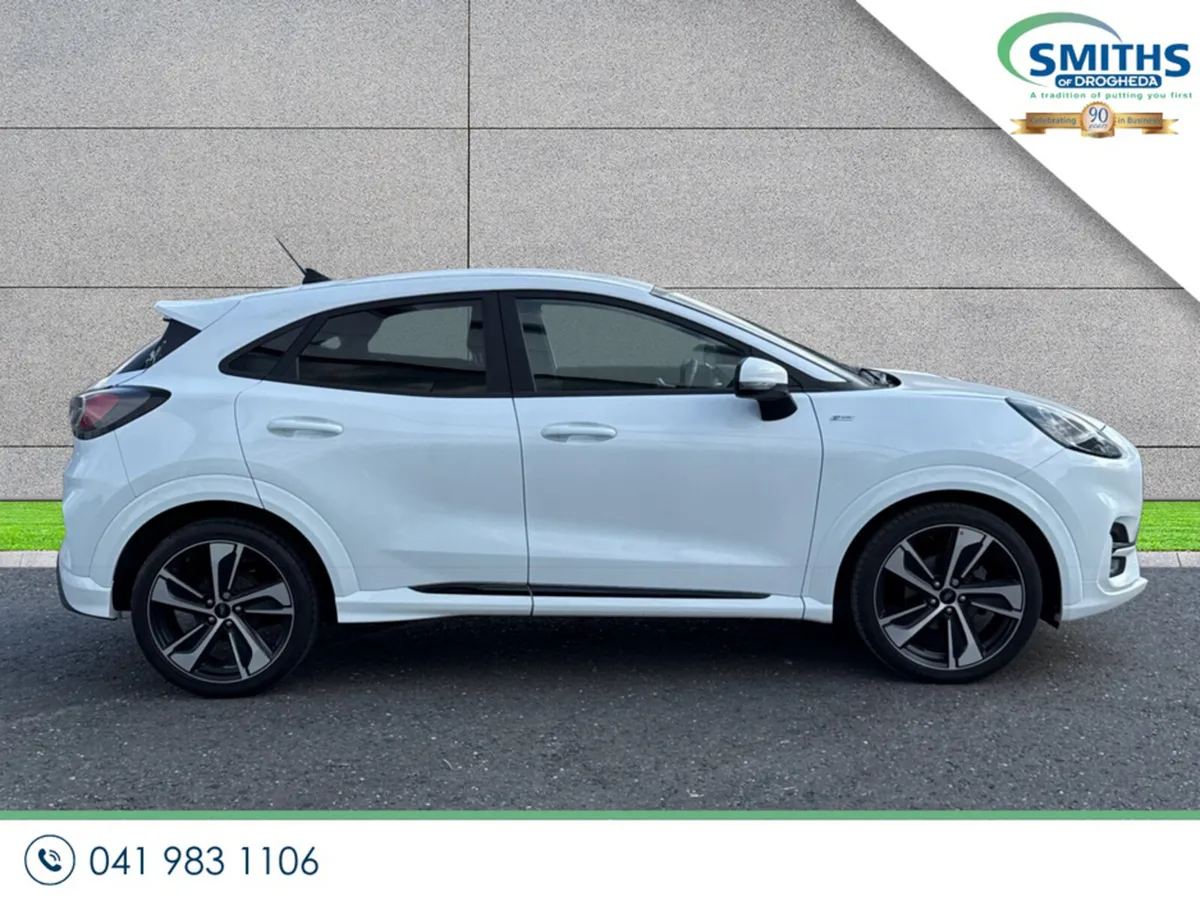 Ford Puma MPV, Petrol Hybrid, 2024, White