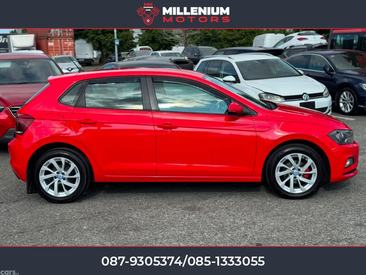 Volkswagen Polo Hatchback, Petrol, 2018, Red