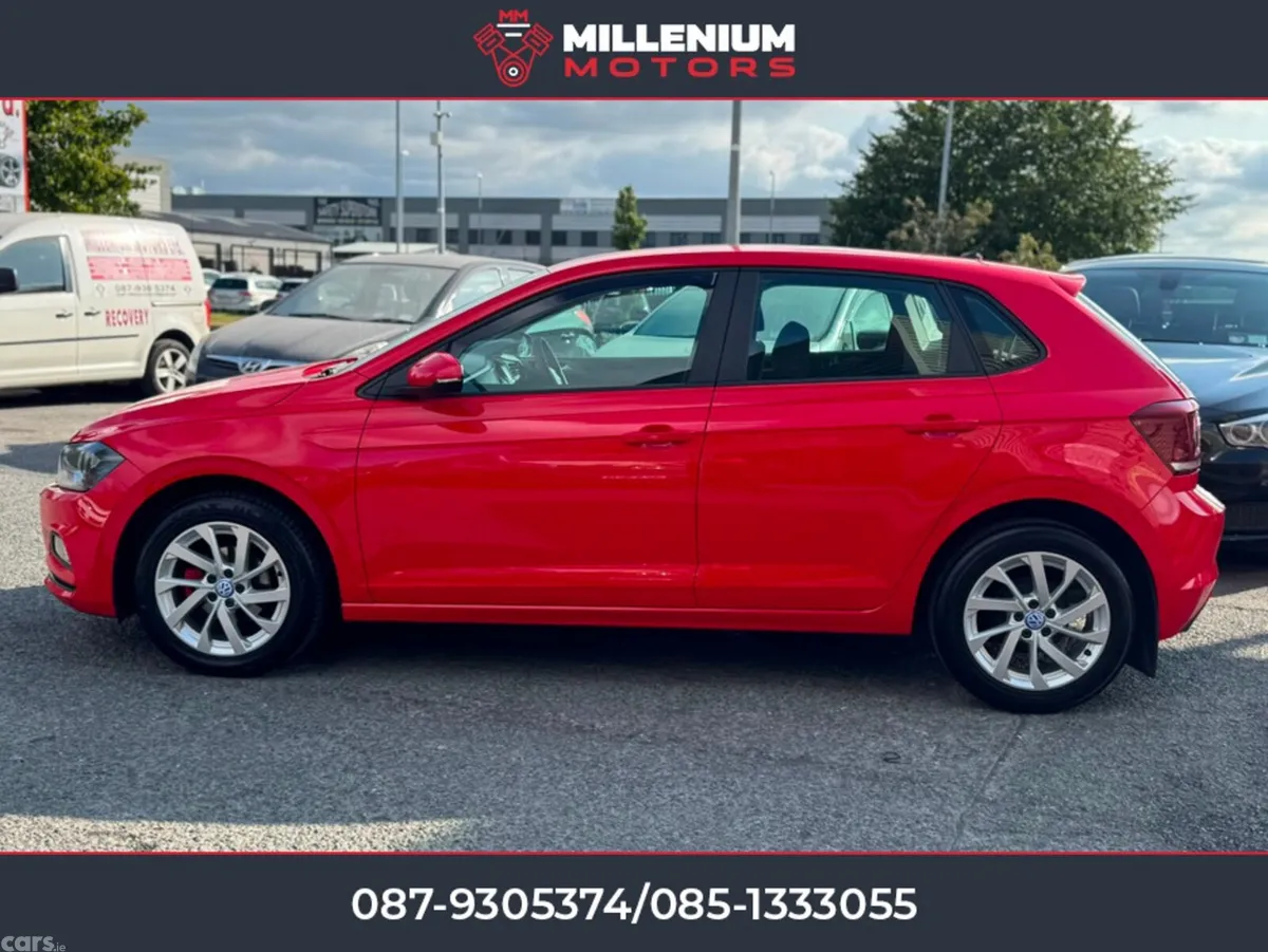 Volkswagen Polo Hatchback, Petrol, 2018, Red
