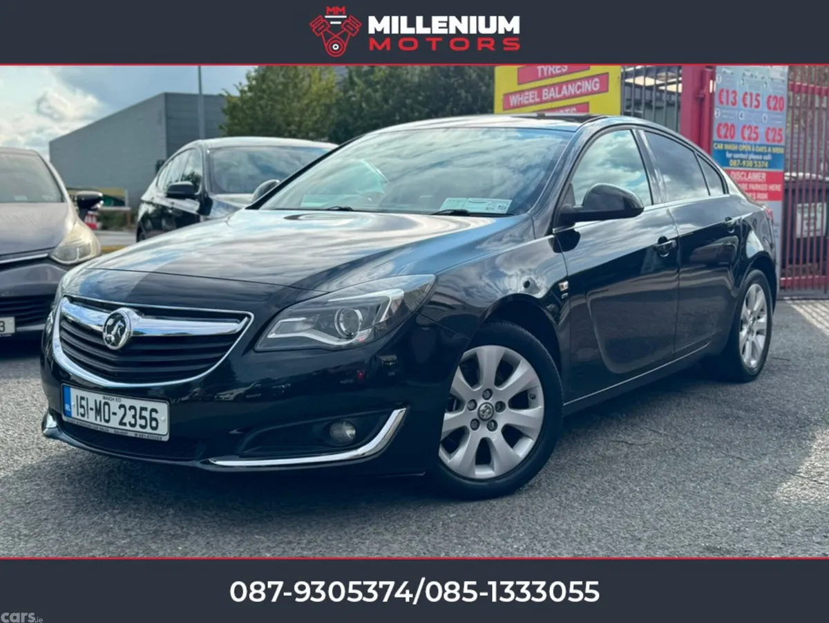 Vauxhall Insignia Hatchback, Diesel, 2015, Black