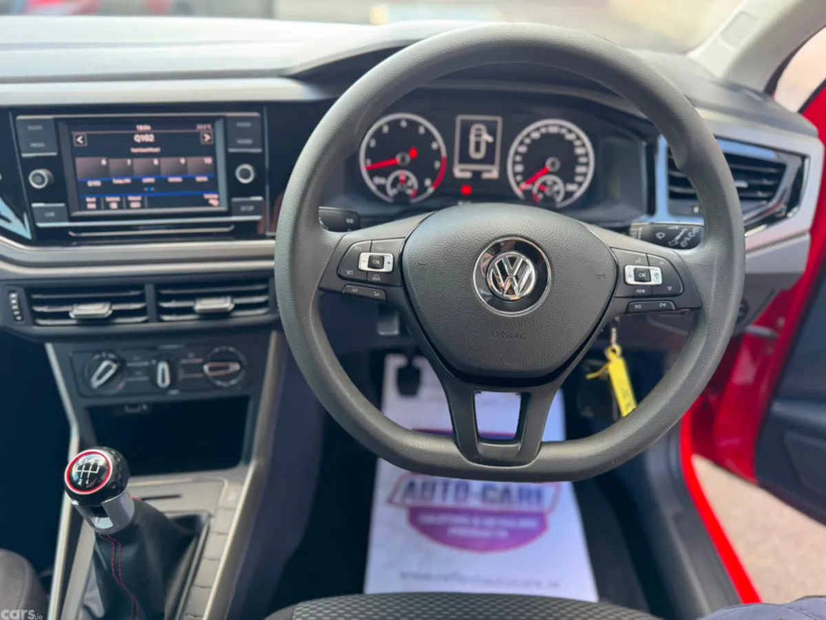 Volkswagen Polo Hatchback, Petrol, 2018, Red