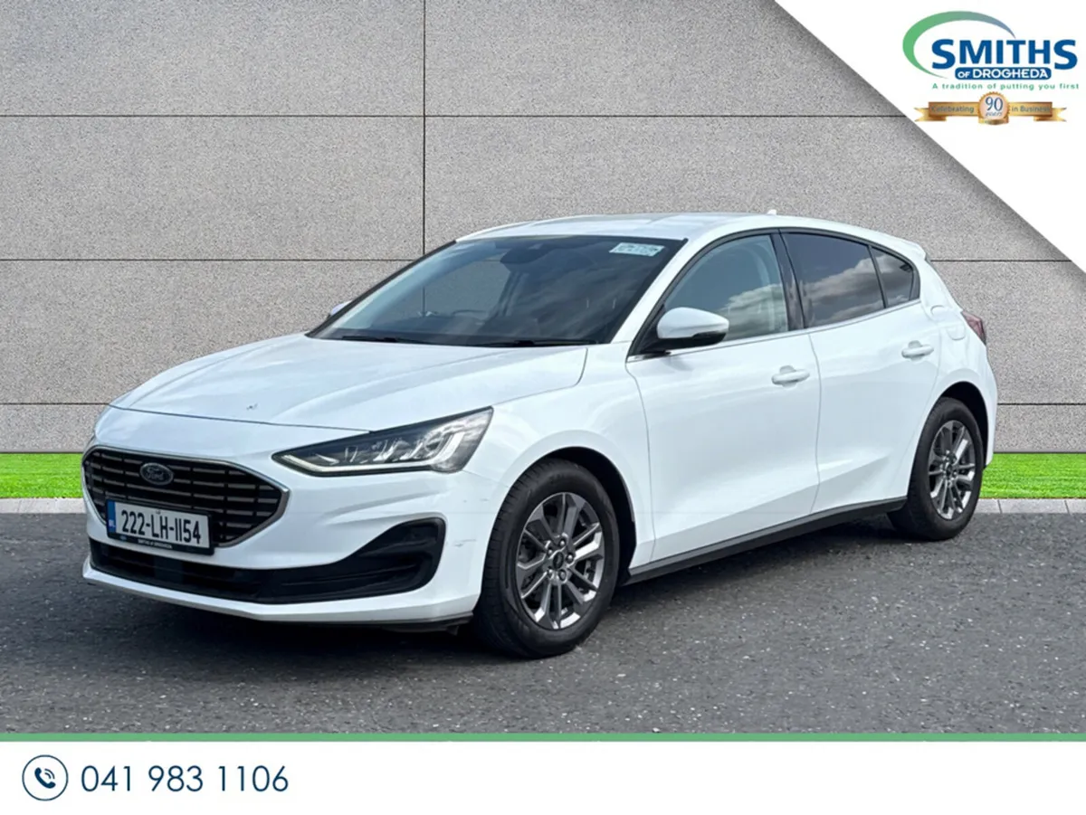 Ford Focus Hatchback, Petrol, 2022, White