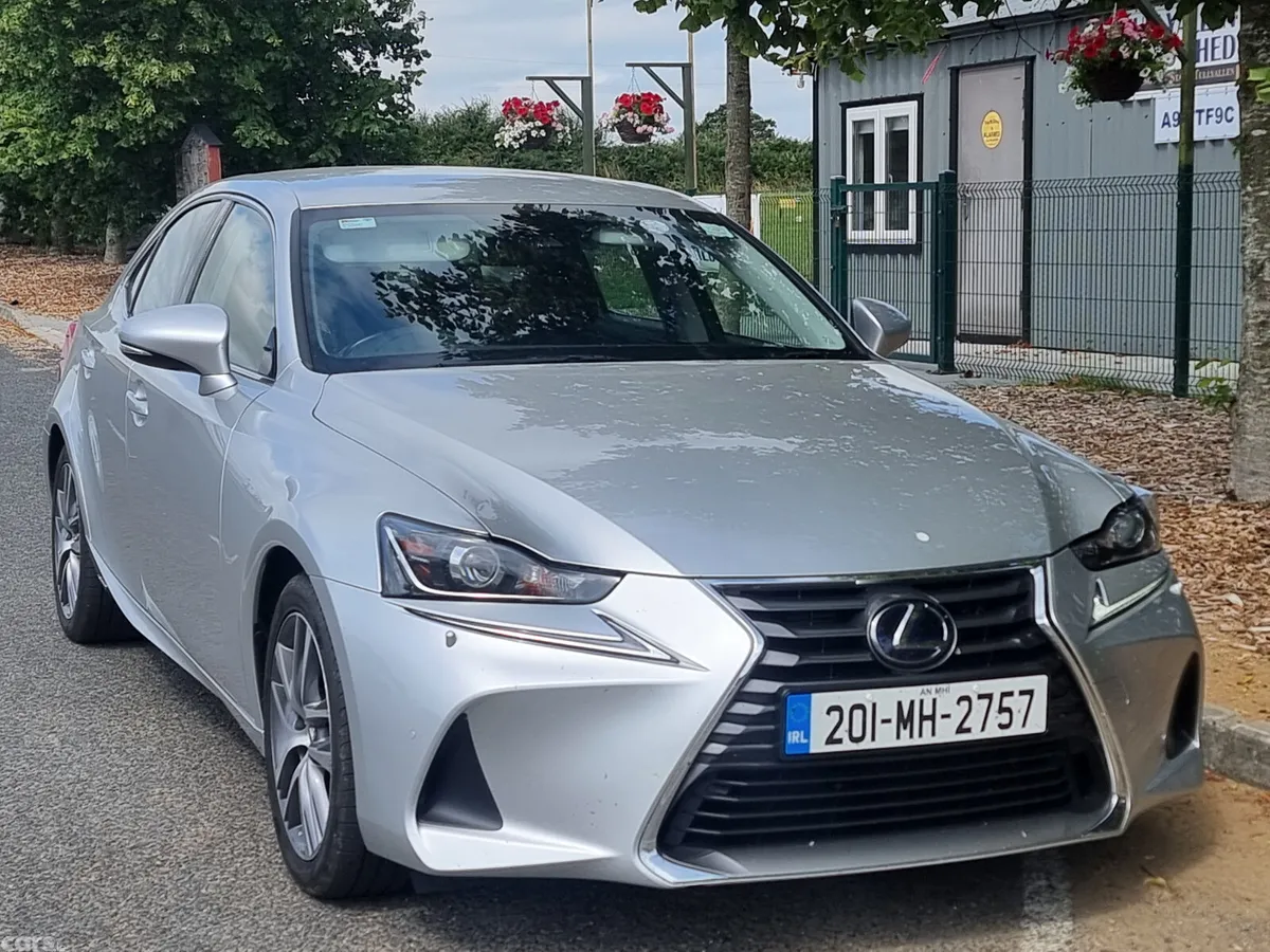 Lexus IS Saloon, Petrol Hybrid, 2020, Silver