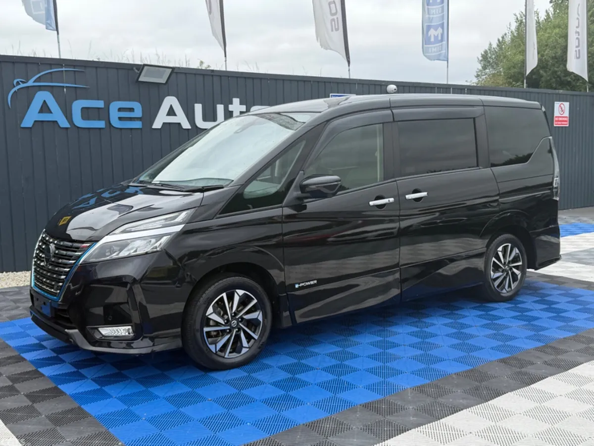 Nissan Serena MPV, Petrol Hybrid, 2021, Black