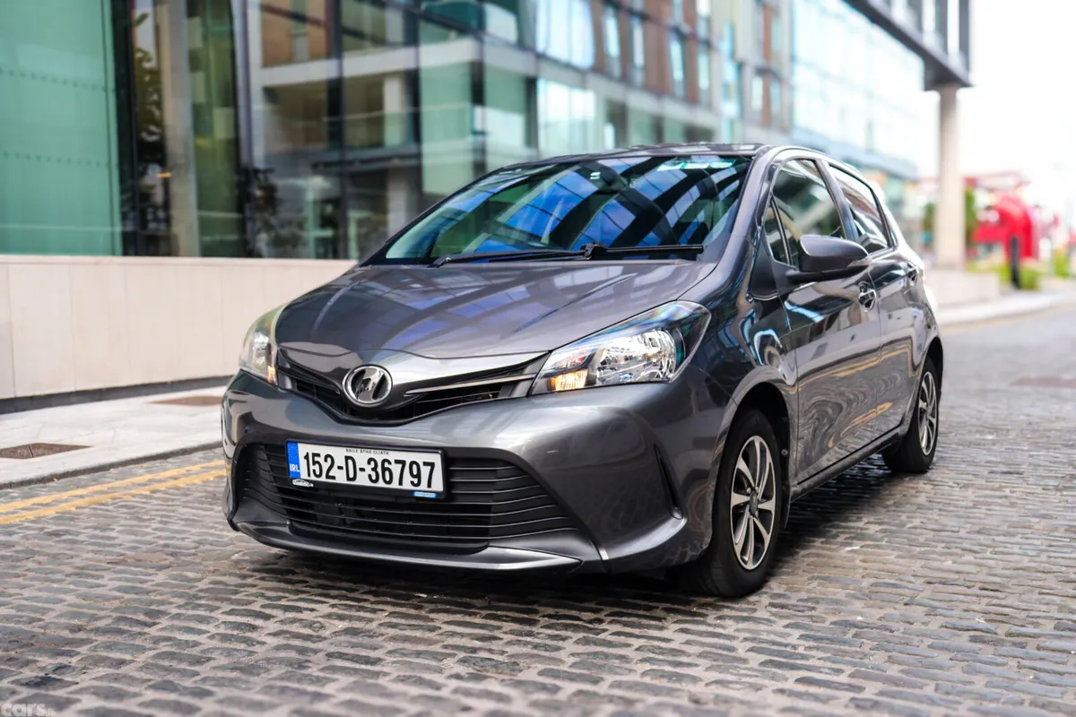 Toyota Vitz Hatchback, Petrol, 2015, Grey