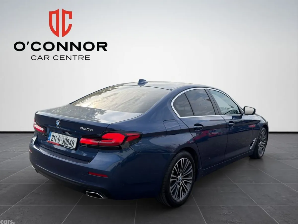 BMW 5-Series Saloon, Diesel, 2021, Blue