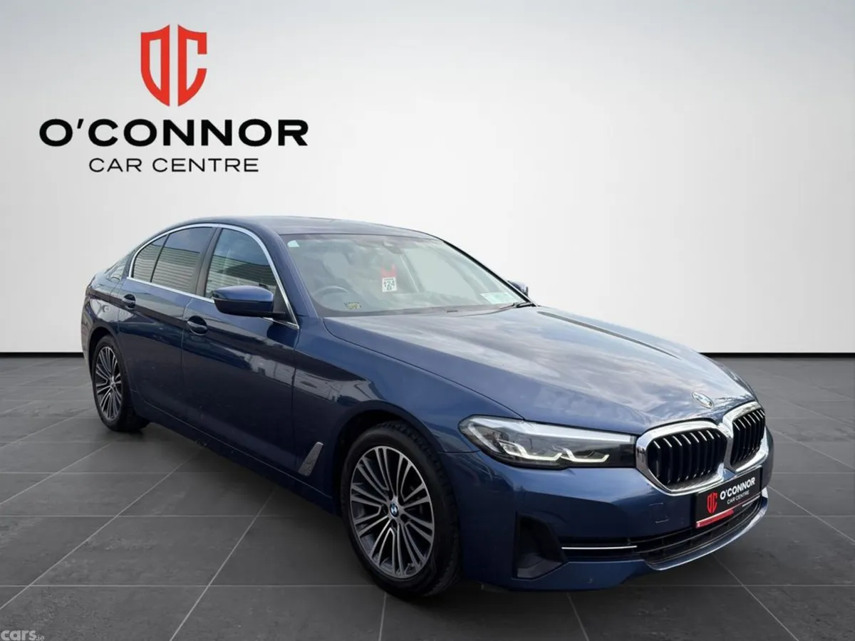 BMW 5-Series Saloon, Diesel, 2021, Blue