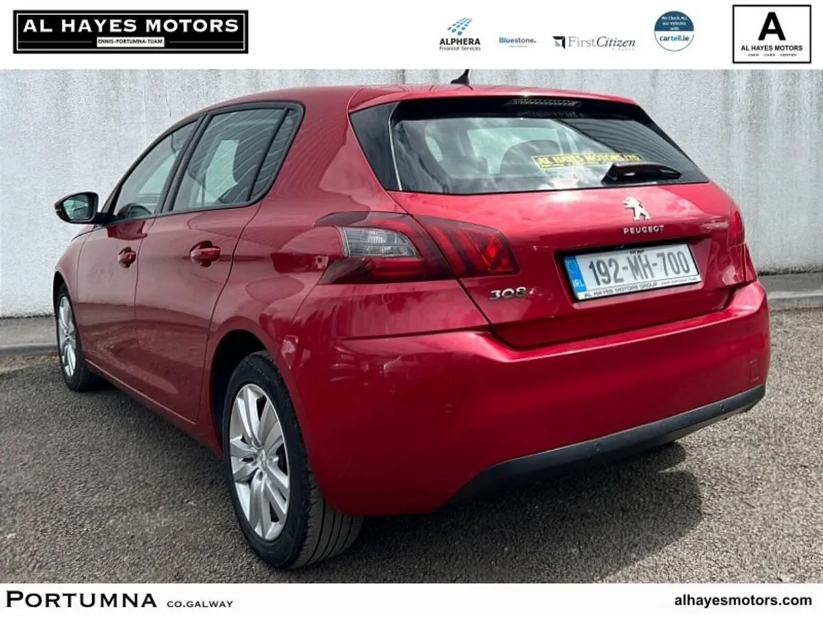 Peugeot 308 Hatchback, Diesel, 2019, Red