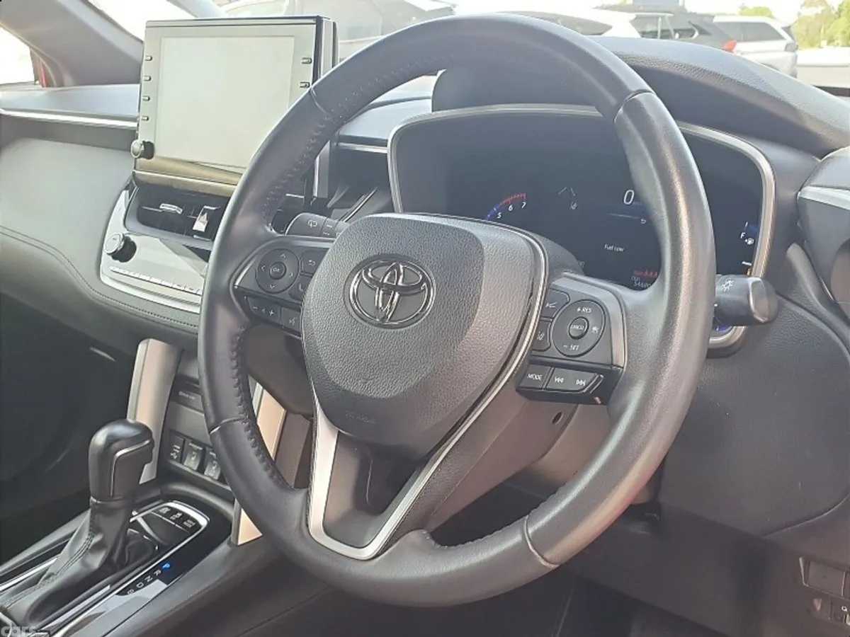 Toyota Corolla Cross SUV, Petrol Hybrid, 2022, Red