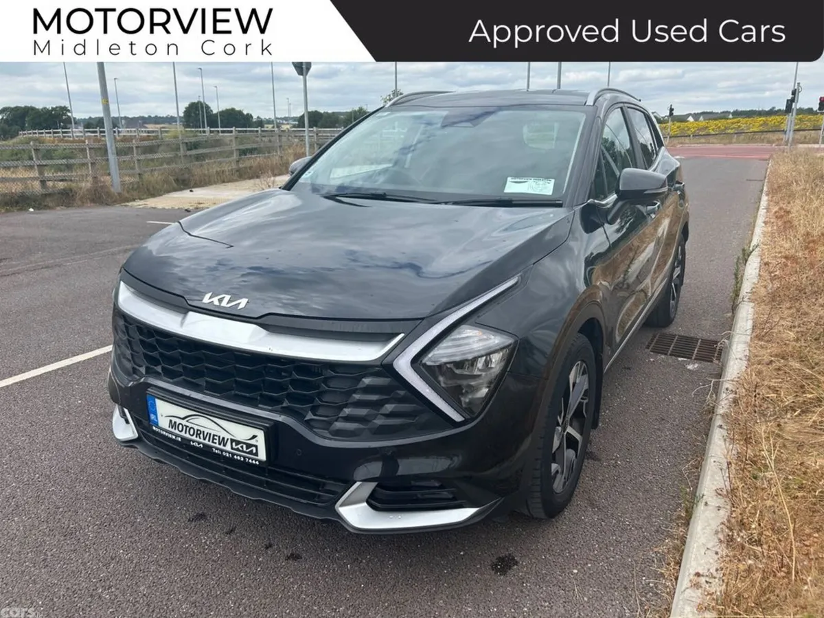 Kia Sportage SUV, Diesel Hybrid, 2023, Black