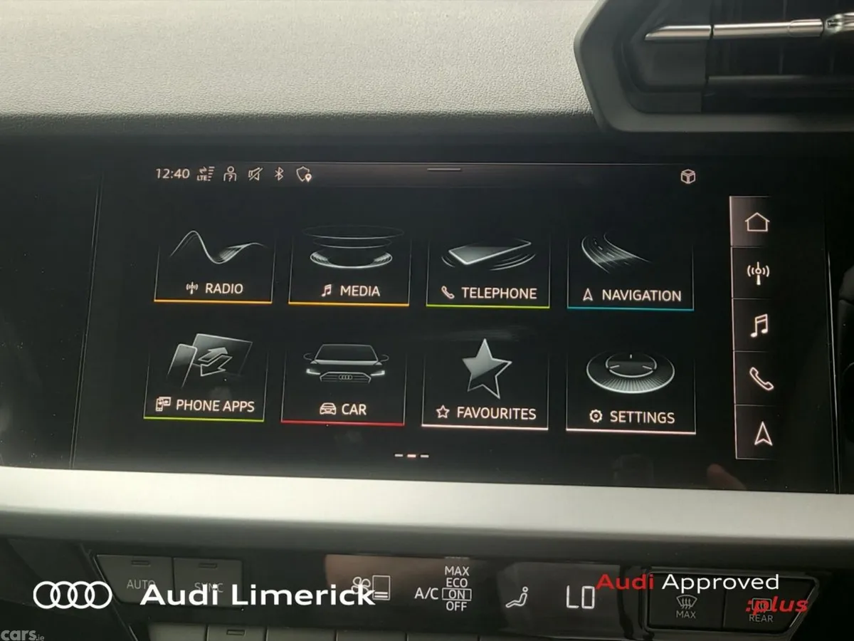 Audi A3 Saloon, Petrol, 2026, Black