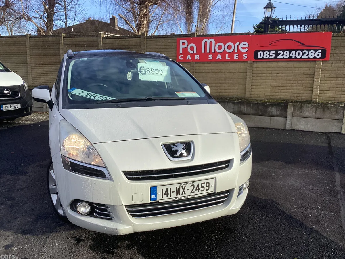 Peugeot 5008 MPV, Diesel, 2014, White