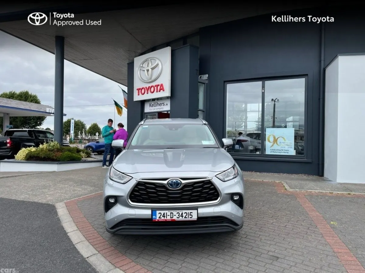 Toyota Highlander Estate, Petrol Hybrid, 2024, Grey