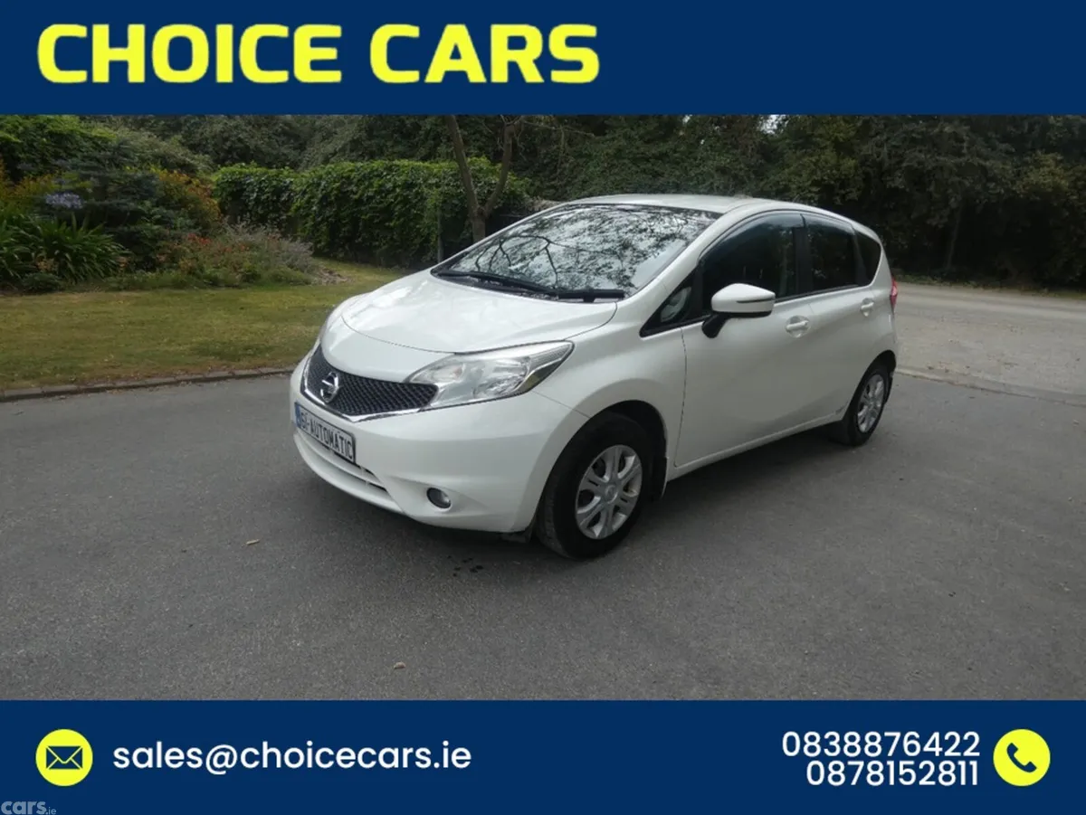 Nissan Note Hatchback, Petrol, 2016, White