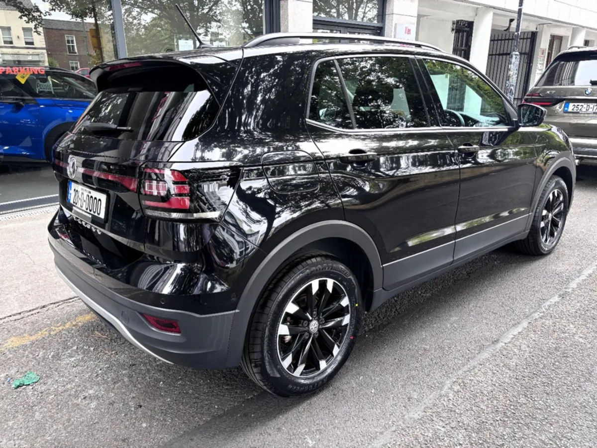 Volkswagen T-Cross Hatchback, Petrol, 2020, Black