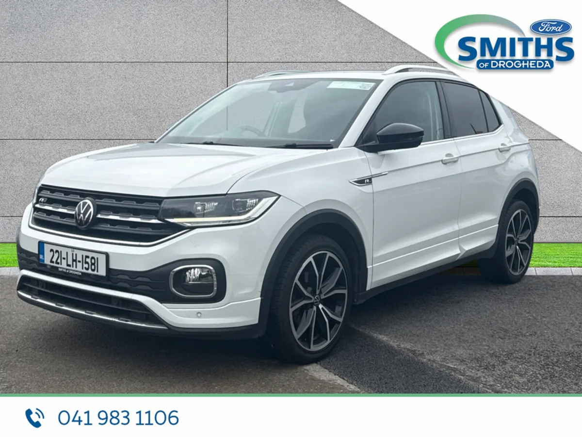 Volkswagen T-Cross Estate, Petrol, 2022, White
