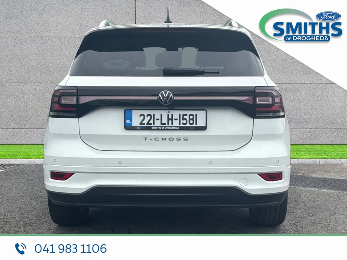 Volkswagen T-Cross Estate, Petrol, 2022, White
