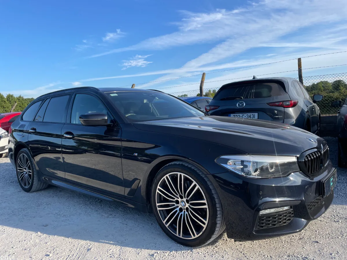 BMW 5-Series Estate, Diesel, 2018, Black