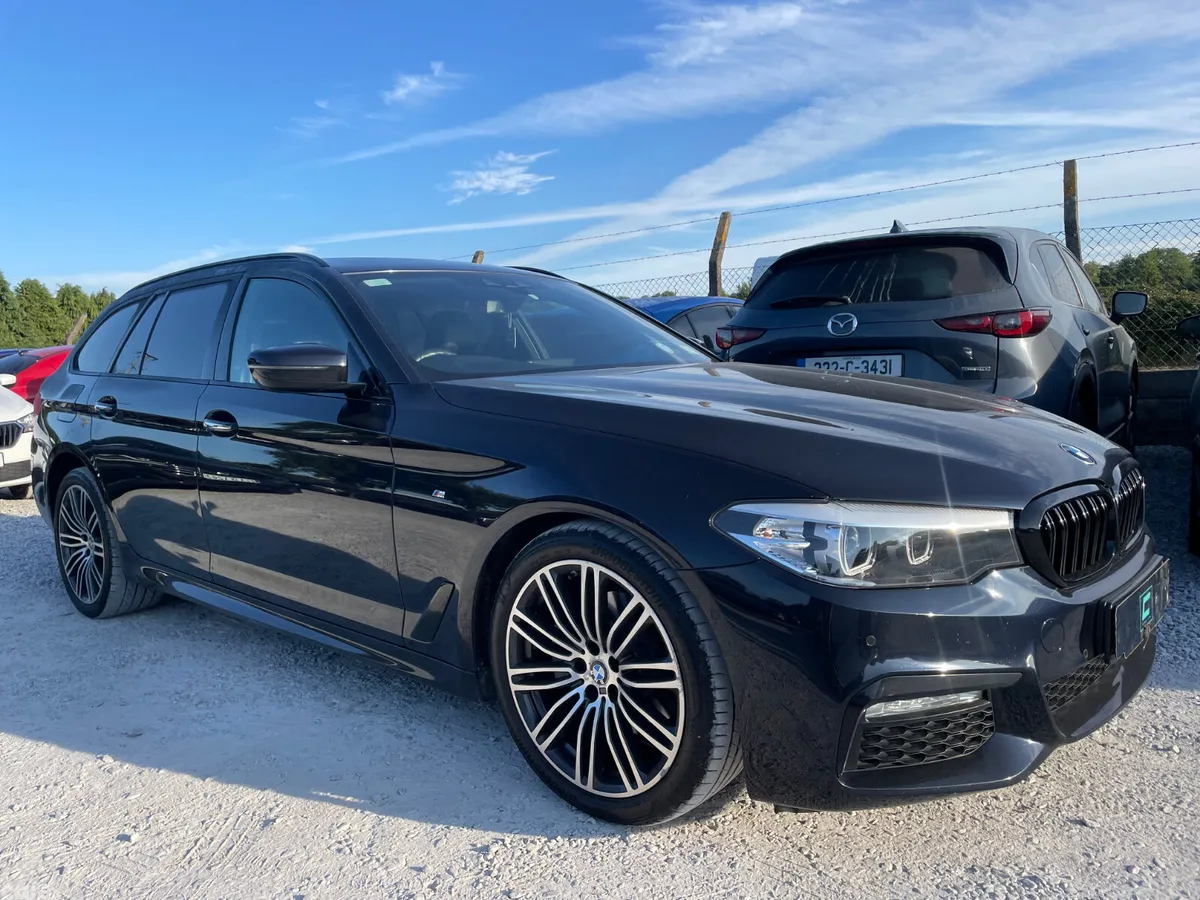 BMW 5-Series Estate, Diesel, 2018, Black