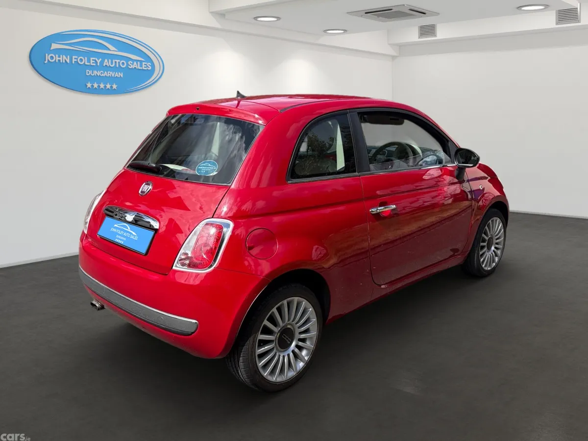 Fiat 500 Hatchback, Petrol, 2013, Red