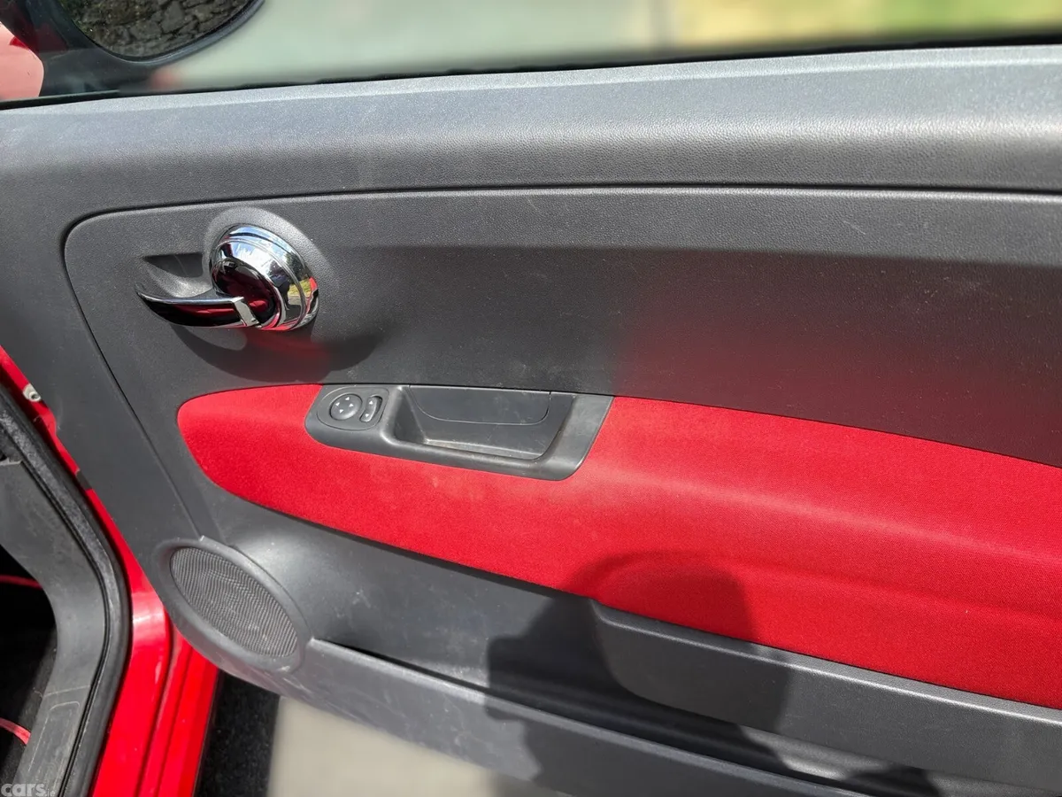 Fiat 500 Hatchback, Petrol, 2013, Red