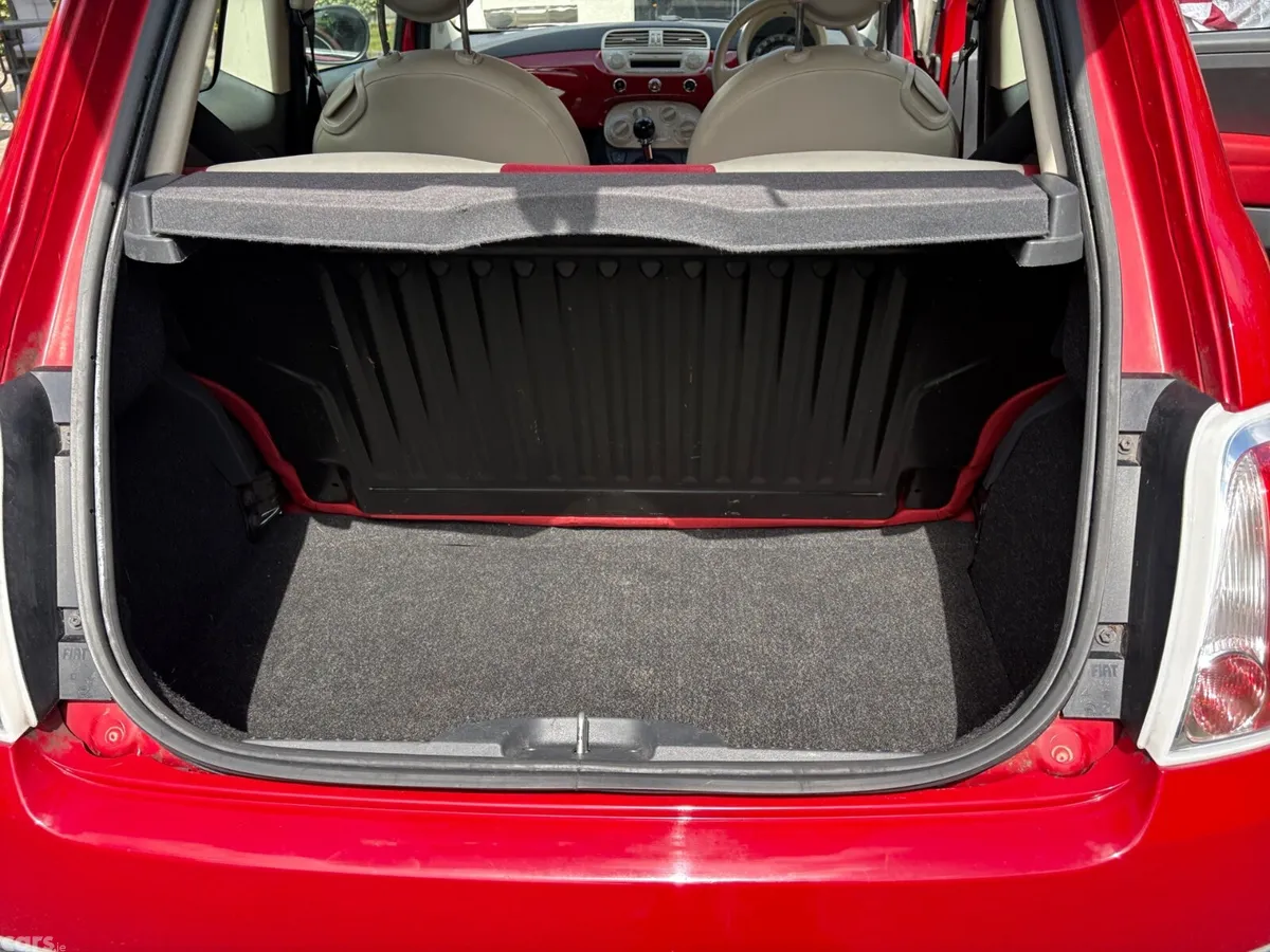 Fiat 500 Hatchback, Petrol, 2013, Red