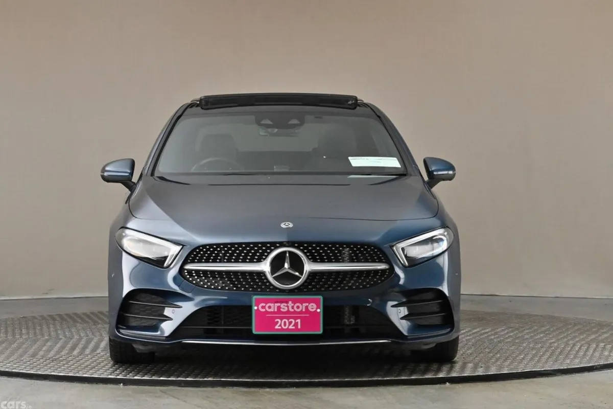 Mercedes-Benz A-Class Saloon, Petrol, 2021, Blue