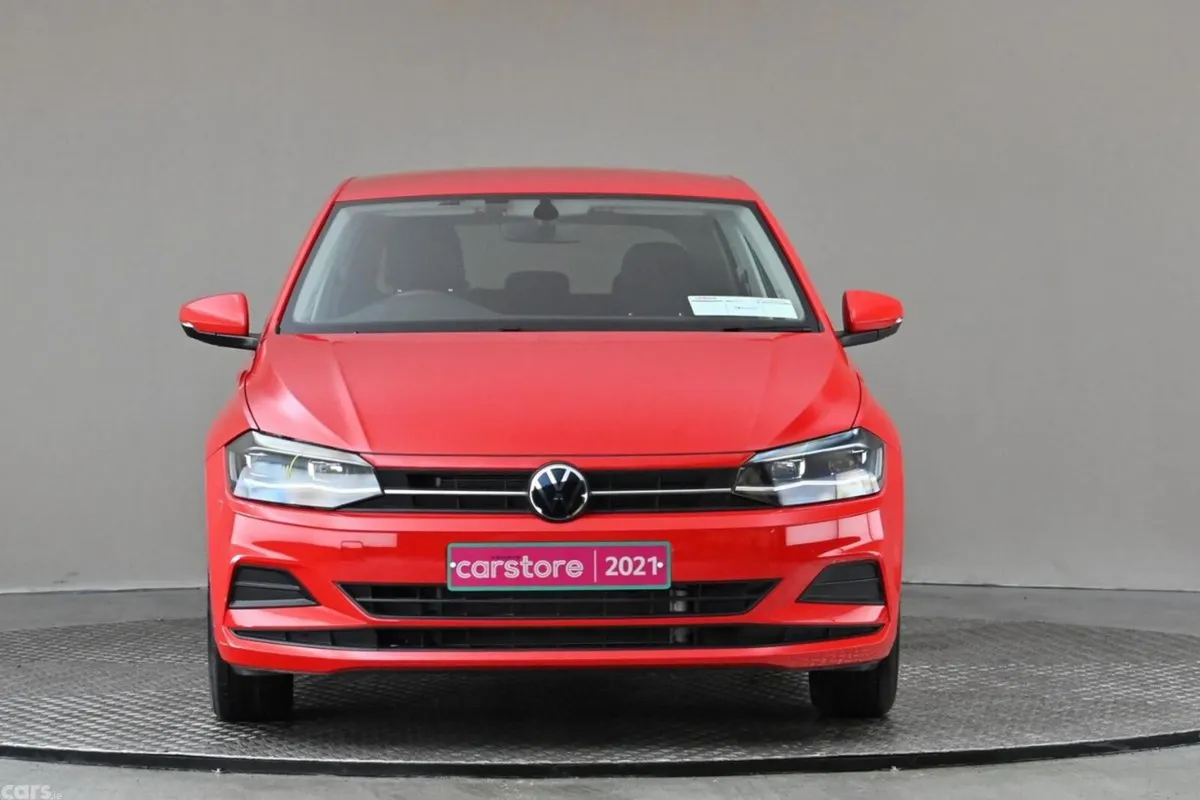 Volkswagen Polo Hatchback, Petrol, 2021, Red