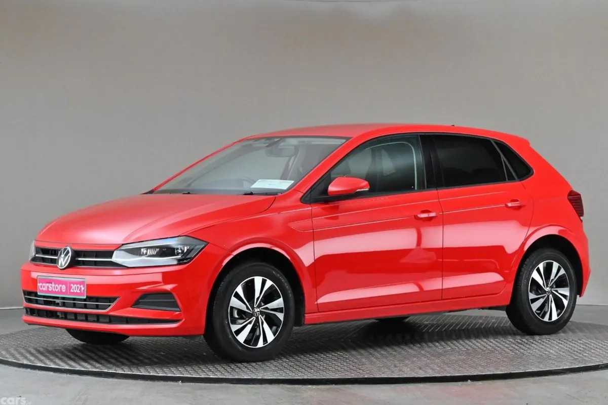 Volkswagen Polo Hatchback, Petrol, 2021, Red