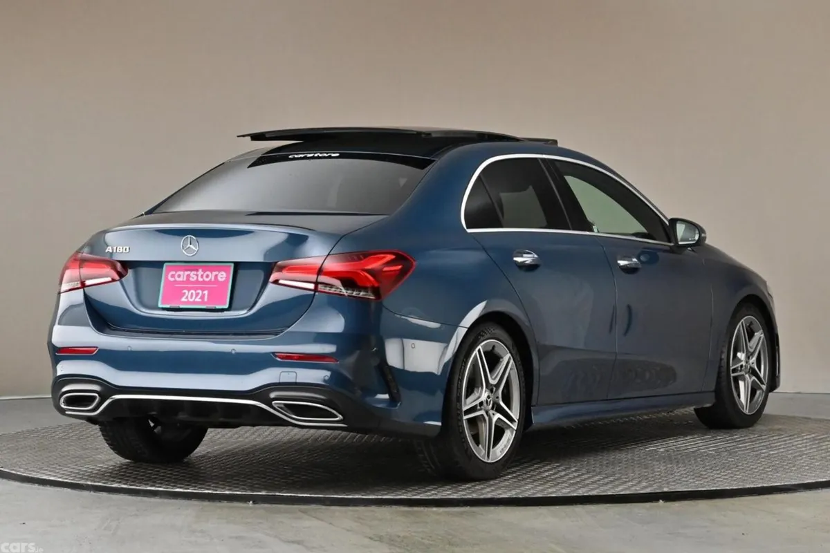 Mercedes-Benz A-Class Saloon, Petrol, 2021, Blue