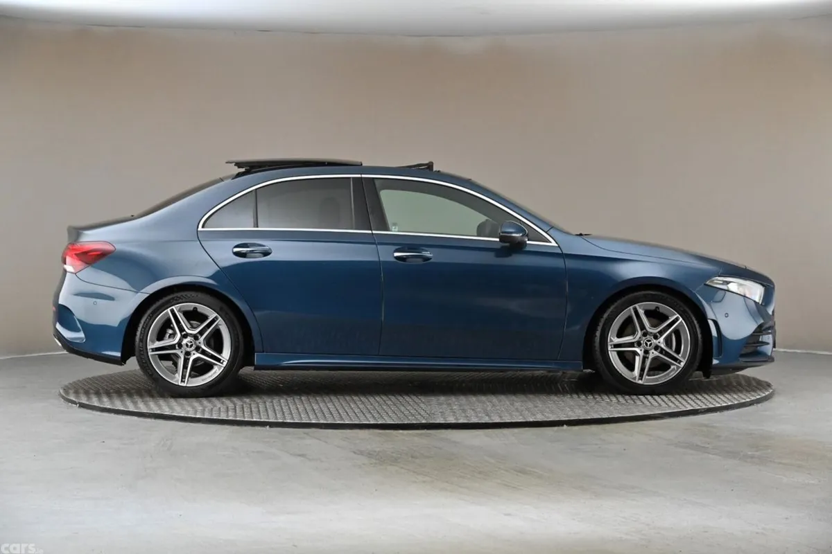 Mercedes-Benz A-Class Saloon, Petrol, 2021, Blue