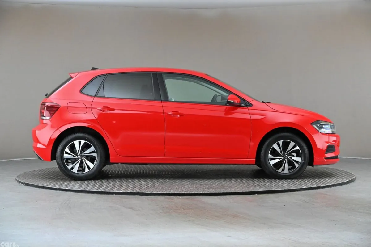 Volkswagen Polo Hatchback, Petrol, 2021, Red