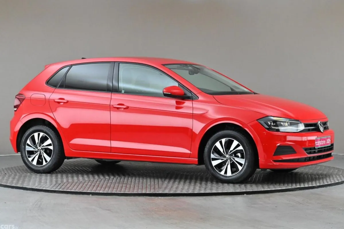 Volkswagen Polo Hatchback, Petrol, 2021, Red