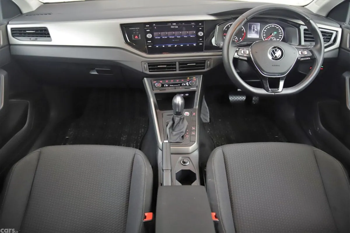 Volkswagen Polo Hatchback, Petrol, 2021, Red
