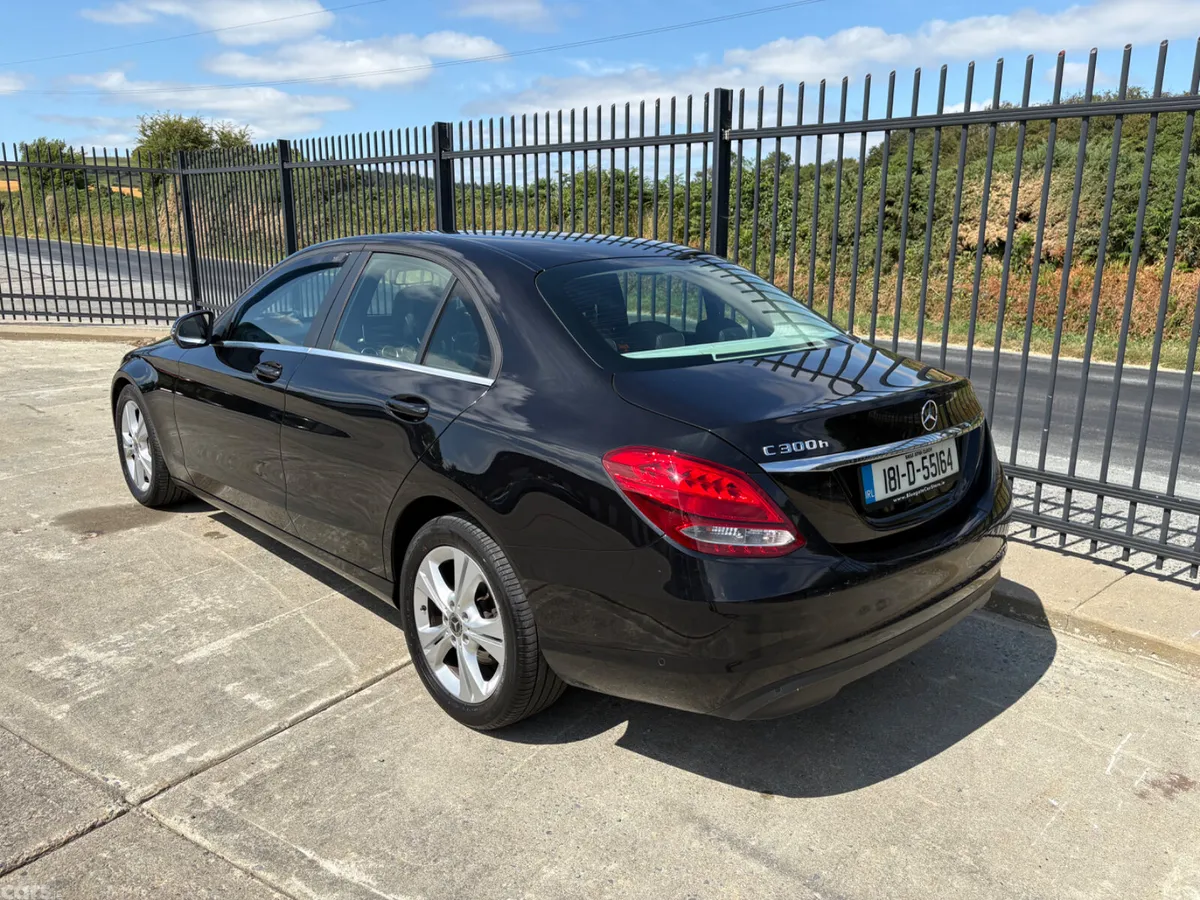 Mercedes-Benz C-Class Saloon, Diesel Hybrid, 2018, Black