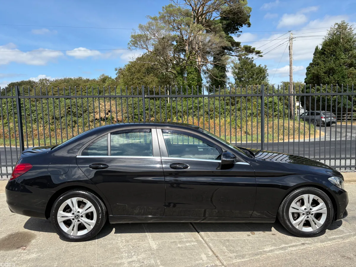 Mercedes-Benz C-Class Saloon, Diesel Hybrid, 2018, Black