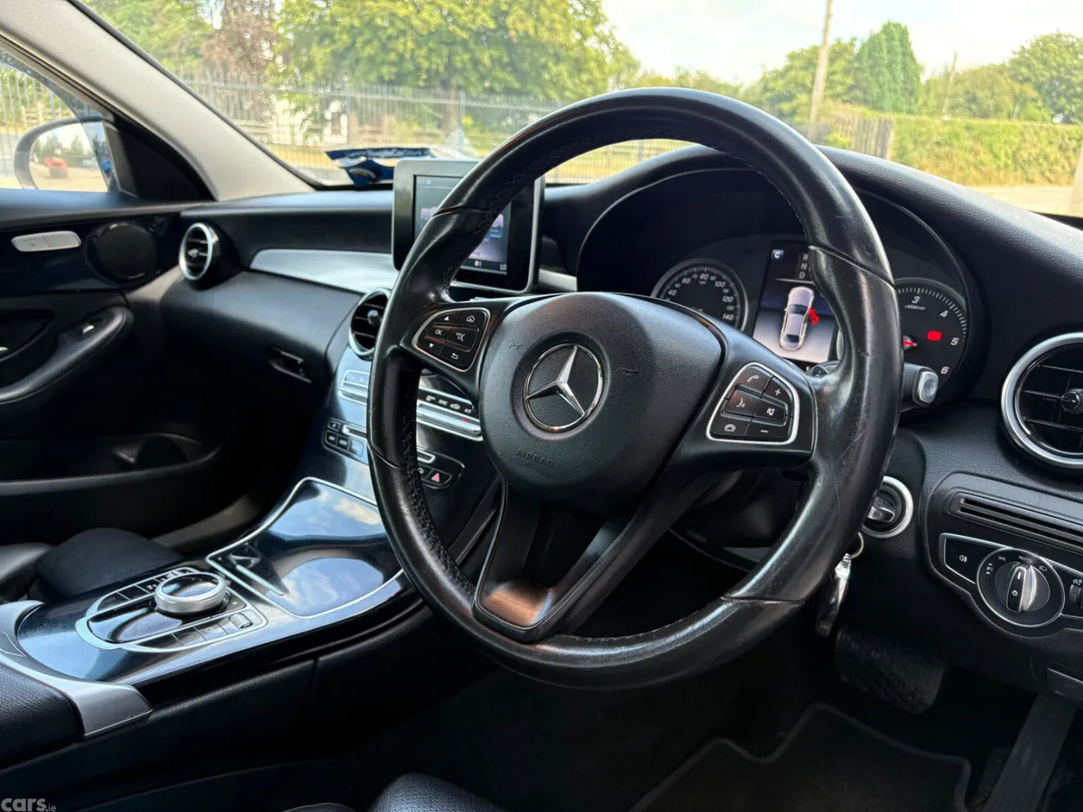 Mercedes-Benz C-Class Saloon, Diesel Hybrid, 2018, Black