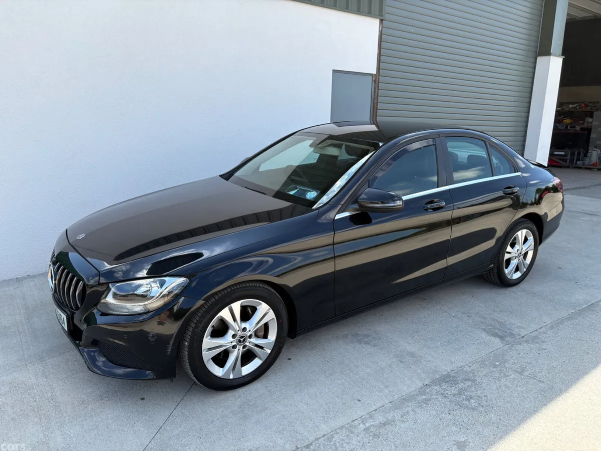 Mercedes-Benz C-Class Saloon, Diesel Hybrid, 2018, Black