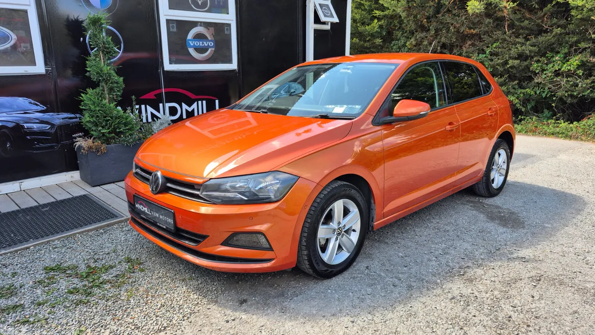 Volkswagen Polo Hatchback, Petrol, 2019, Orange