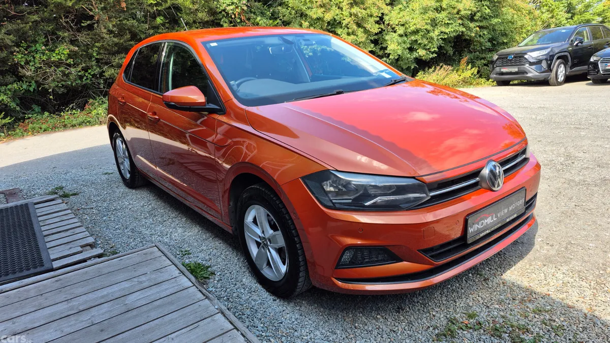 Volkswagen Polo Hatchback, Petrol, 2019, Orange