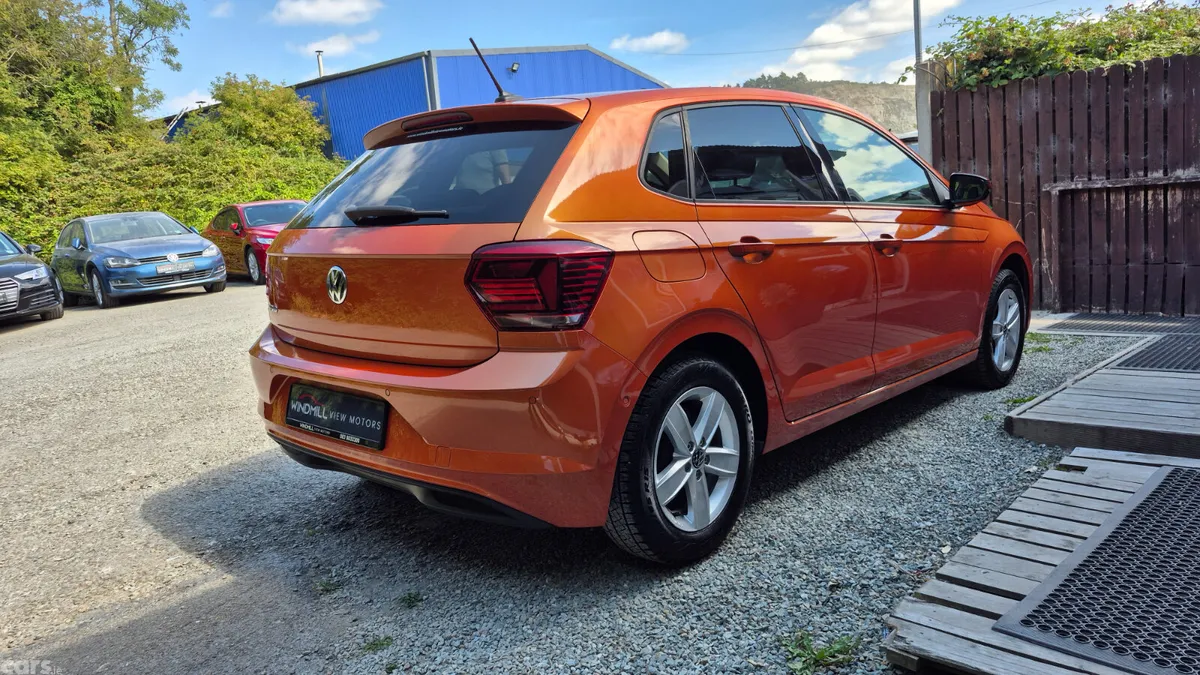 Volkswagen Polo Hatchback, Petrol, 2019, Orange