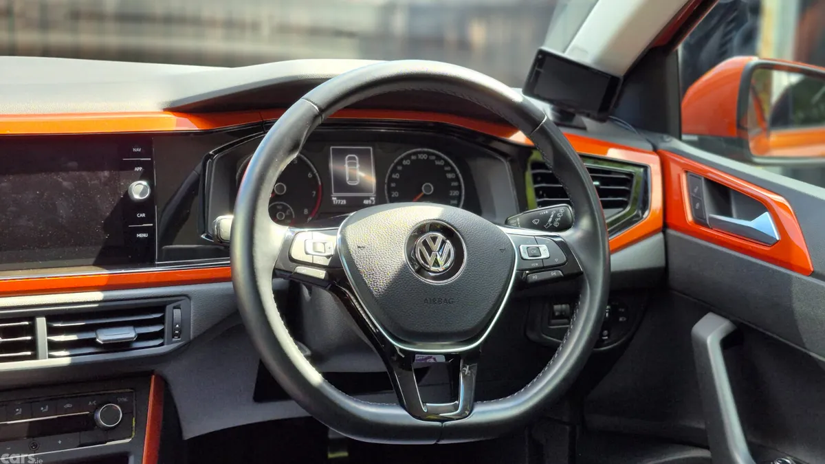 Volkswagen Polo Hatchback, Petrol, 2019, Orange