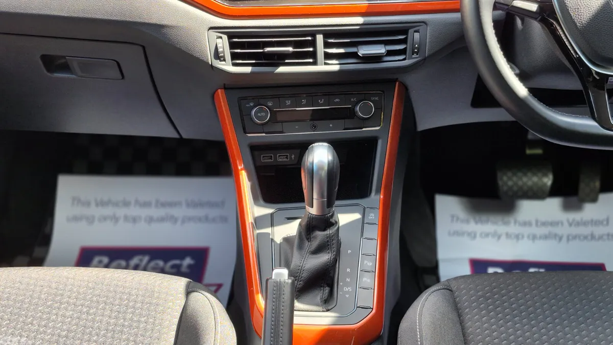 Volkswagen Polo Hatchback, Petrol, 2019, Orange