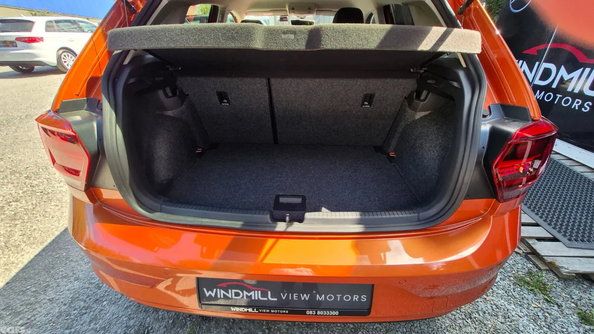 Volkswagen Polo Hatchback, Petrol, 2019, Orange
