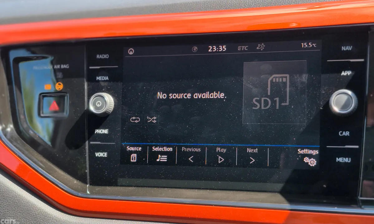 Volkswagen Polo Hatchback, Petrol, 2019, Orange