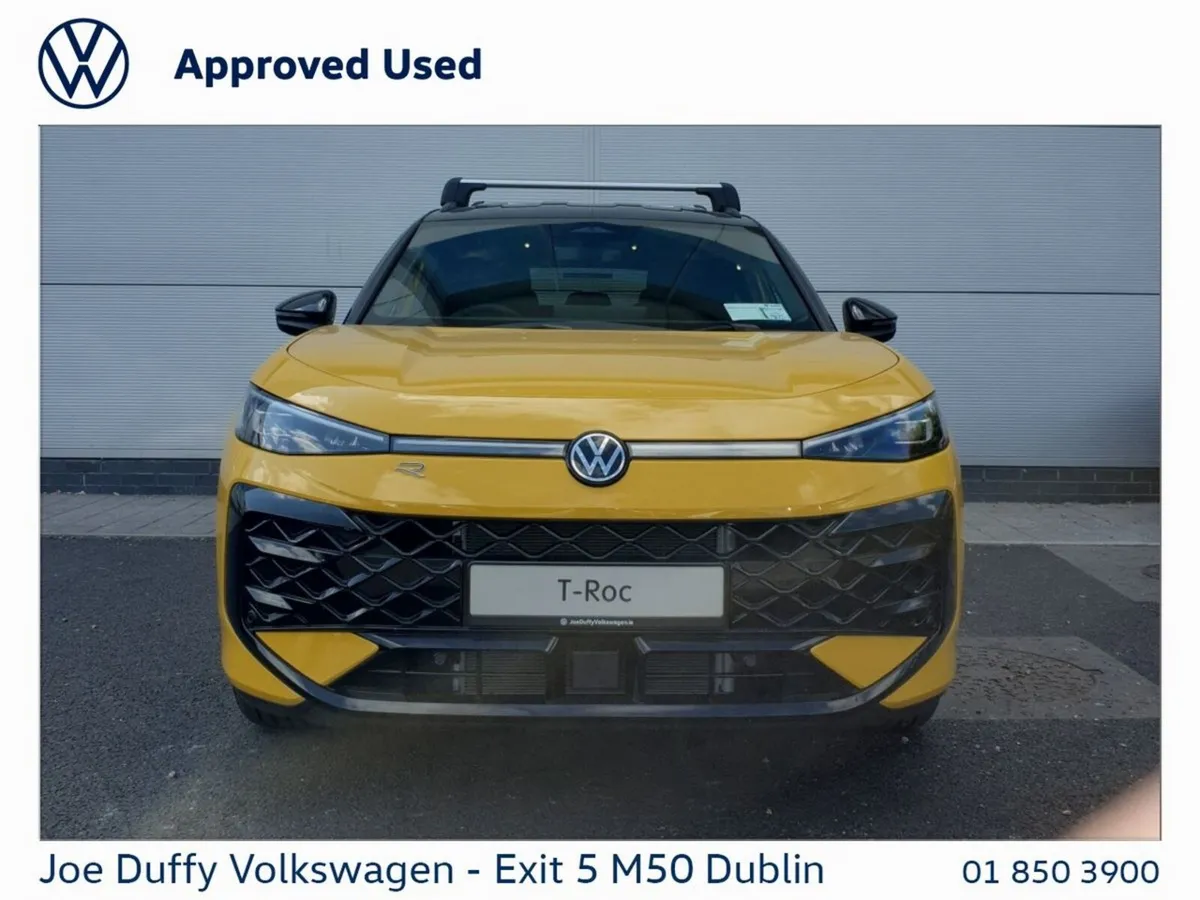 Volkswagen T-Roc SUV, Petrol, 2026, Yellow