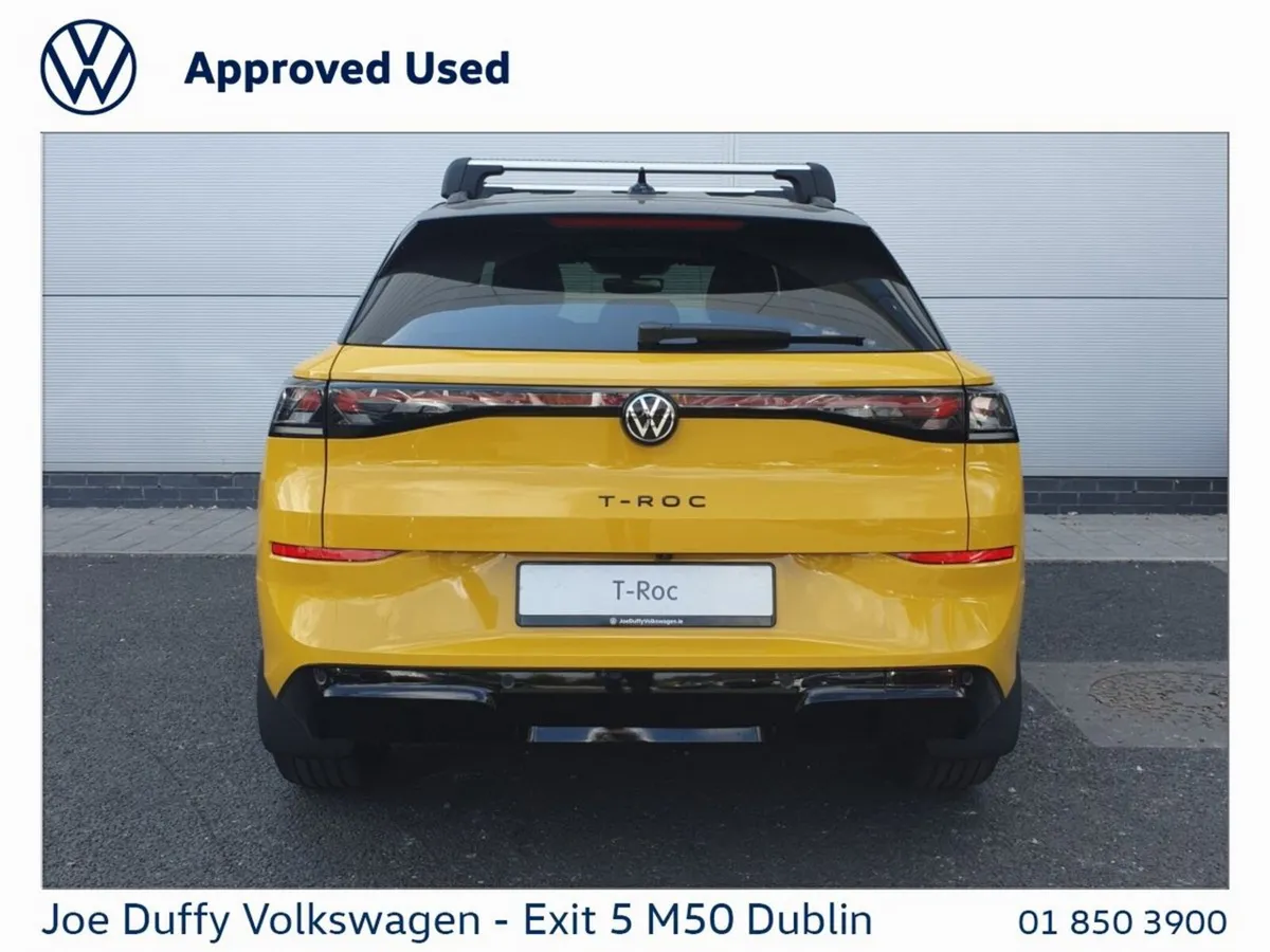 Volkswagen T-Roc SUV, Petrol, 2026, Yellow