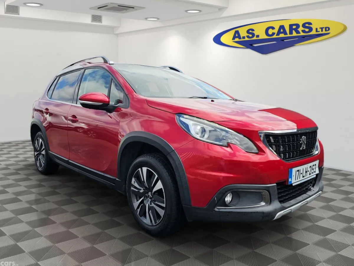 Peugeot 2008 Estate, Petrol, 2017, Red