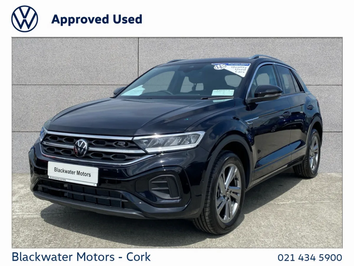 Volkswagen T-Roc SUV, Petrol, 2024, Black
