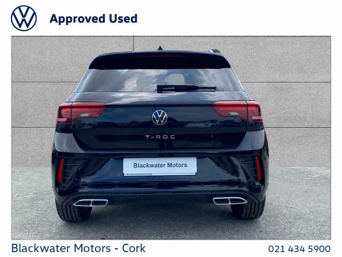 Volkswagen T-Roc SUV, Petrol, 2024, Black